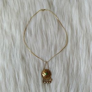 Gold bohemian necklace ✨